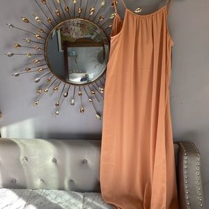 Prologue Maxi Dress, Size L, Honey/Tea color, New with tags